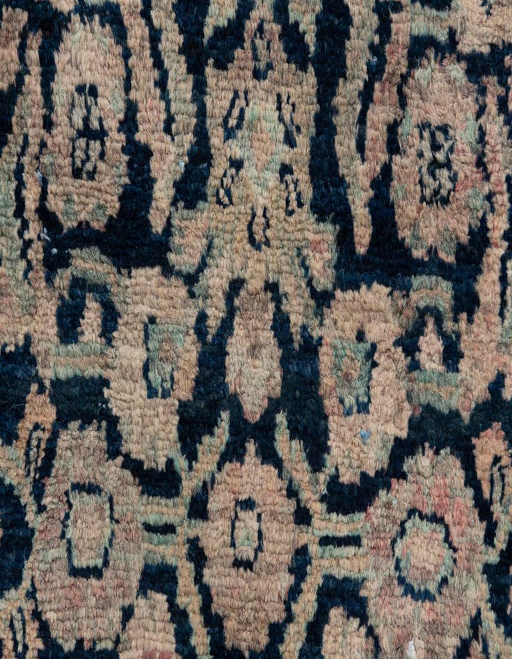 Detail image of  3' 3 x 4' 9  Hand Knotted Ultra Vintage Persian Wool Rug