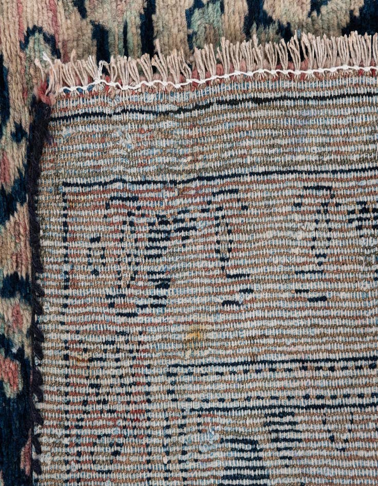 Detail image of  3' 3 x 4' 9  Hand Knotted Ultra Vintage Persian Wool Rug