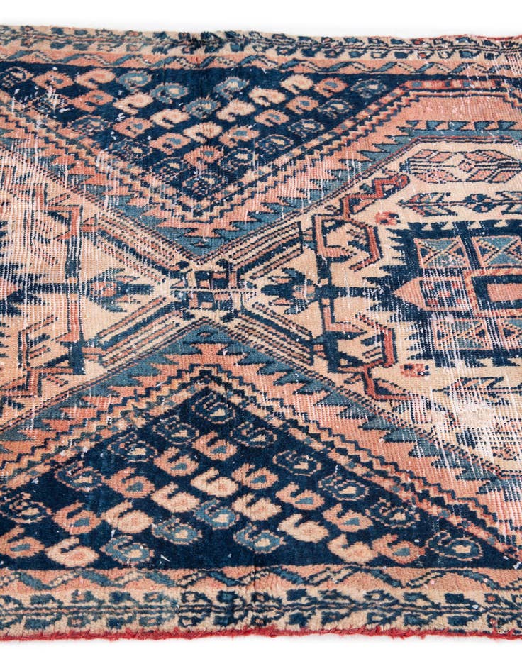 Detail image of  3' x 5' 7  Hand Knotted Ultra Vintage Persian Wool Rug