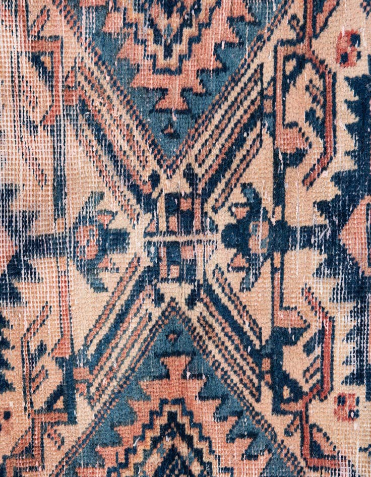Detail image of  3' x 5' 7  Hand Knotted Ultra Vintage Persian Wool Rug