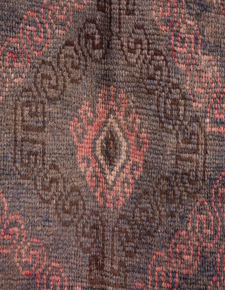 Detail image of  3' 6 x 6' 3  Hand Knotted Ultra Vintage Persian Wool Rug