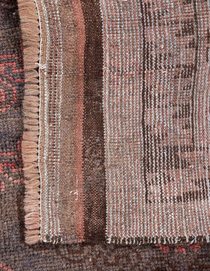 Detail image of  3' 6 x 6' 3  Hand Knotted Ultra Vintage Persian Wool Rug