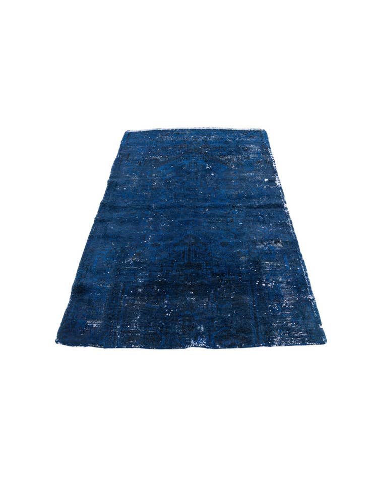 Detail image of  3' 6 x 5' 6  Hand Knotted Ultra Vintage Persian Wool Rug