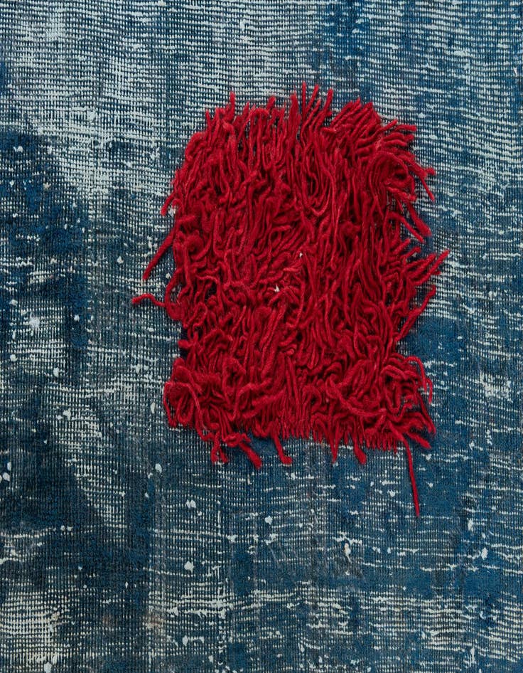 Detail image of  9' 2 x 11' 10  Hand Knotted Ultra Vintage Persian Wool Rug