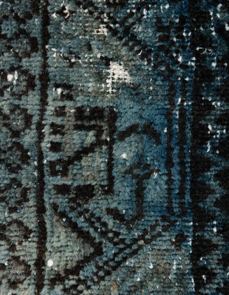 Detail image of  3' 5 x 4' 10  Hand Knotted Ultra Vintage Persian Wool Rug