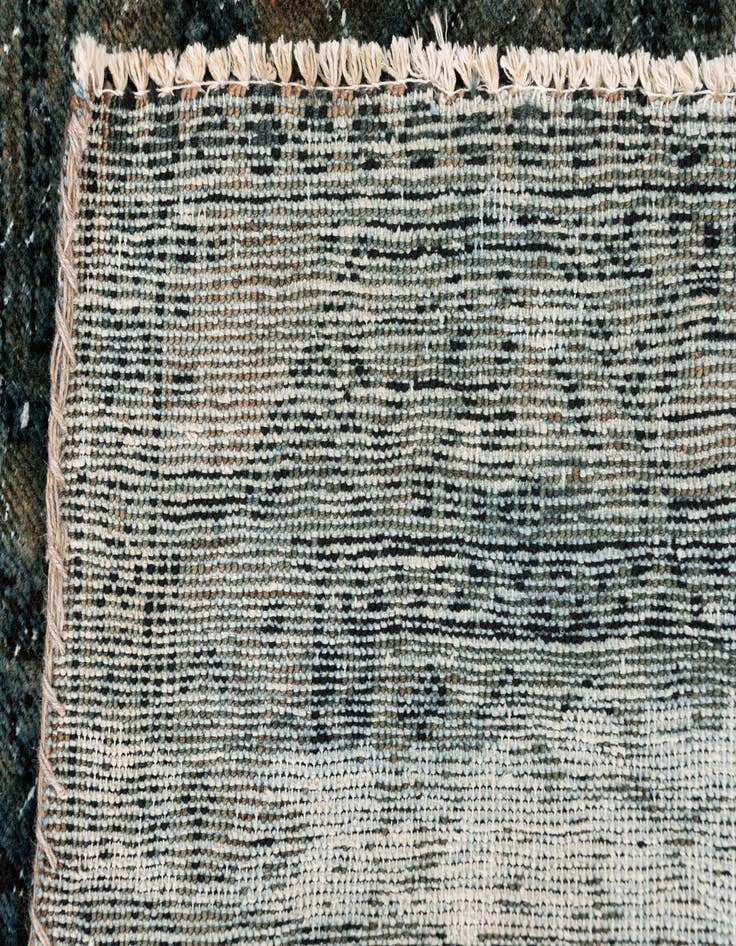 Detail image of  3' 5 x 4' 10  Hand Knotted Ultra Vintage Persian Wool Rug