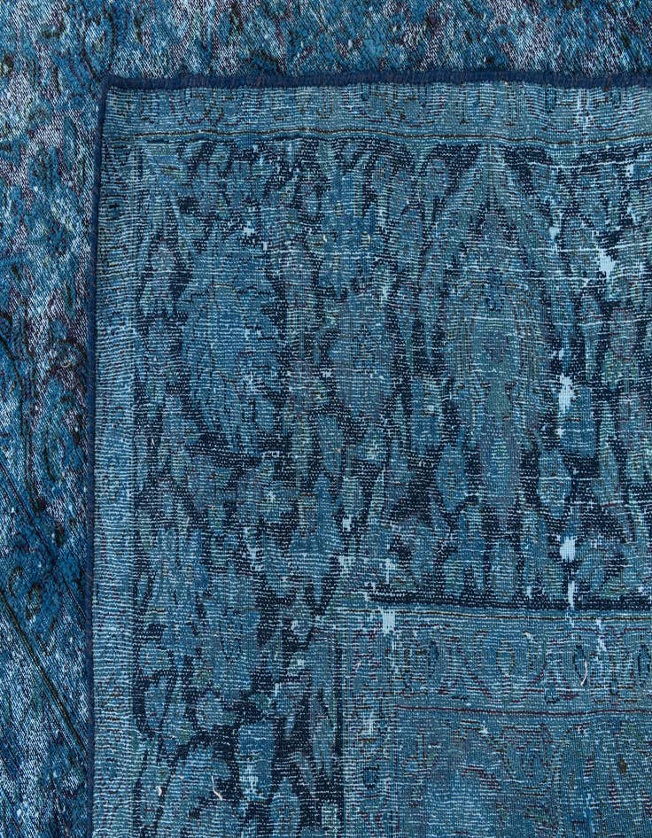 Detail image of  7' 8 x 11' 3  Hand Knotted Ultra Vintage Persian Wool Rug
