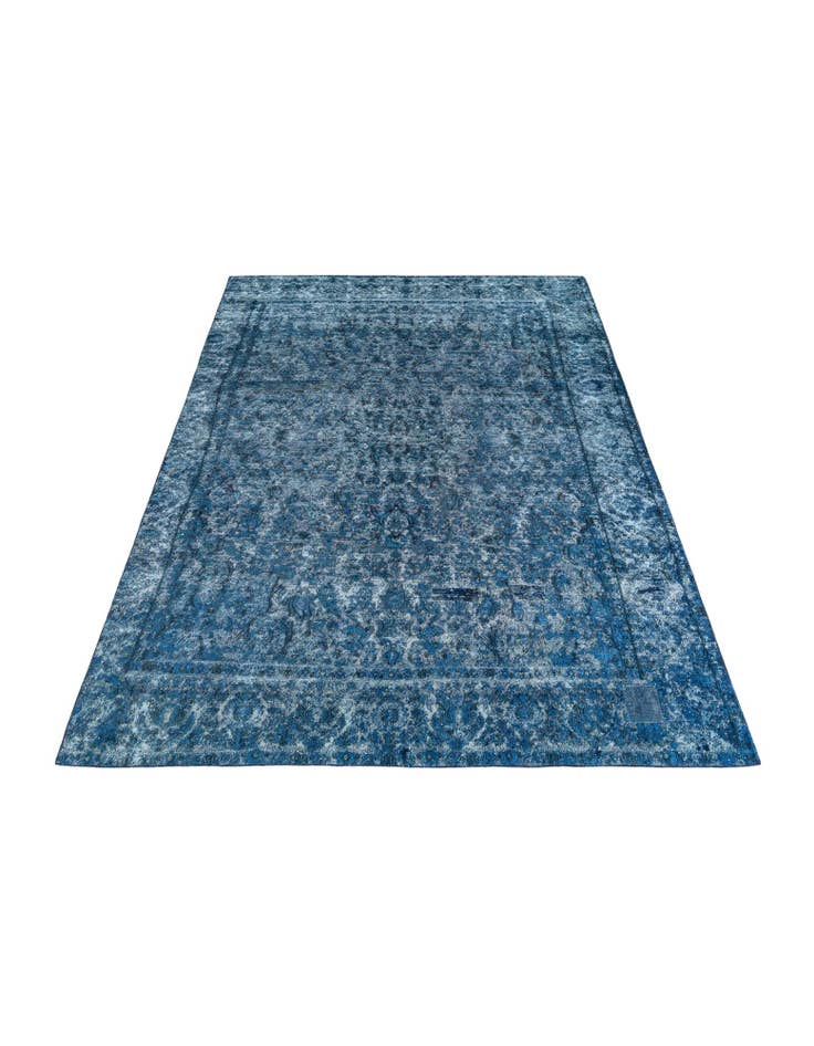 Detail image of  7' 8 x 11' 3  Hand Knotted Ultra Vintage Persian Wool Rug