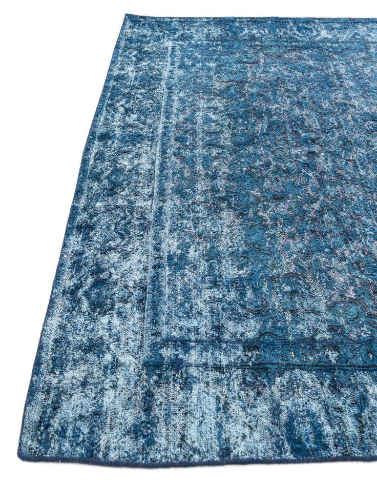 Detail image of  7' 8 x 11' 3  Hand Knotted Ultra Vintage Persian Wool Rug