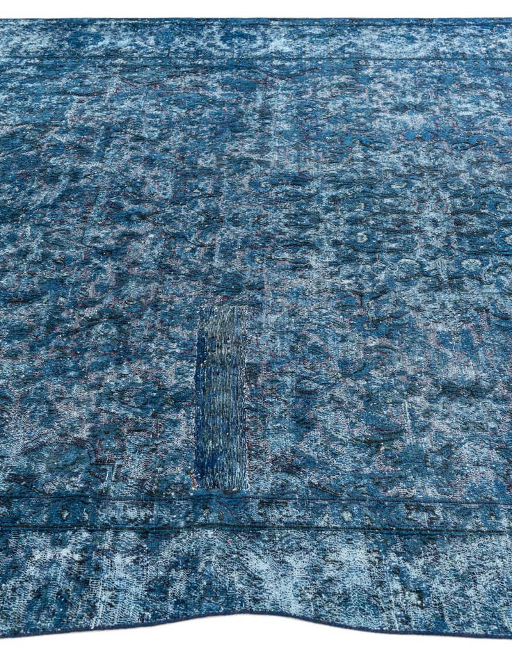 Detail image of  7' 8 x 11' 3  Hand Knotted Ultra Vintage Persian Wool Rug