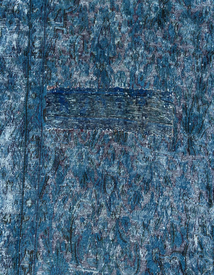 Detail image of  7' 8 x 11' 3  Hand Knotted Ultra Vintage Persian Wool Rug