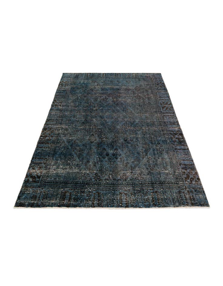 Detail image of  7' 5 x 10' 8  Hand Knotted Ultra Vintage Persian Wool Rug