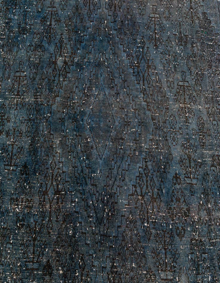 Detail image of  7' 5 x 10' 8  Hand Knotted Ultra Vintage Persian Wool Rug