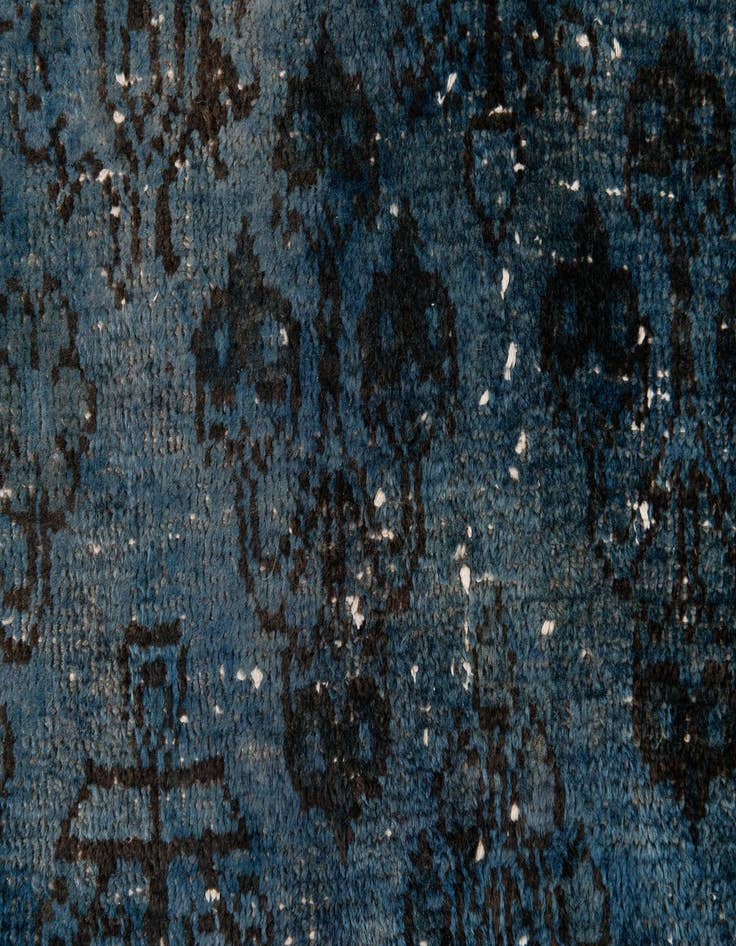 Detail image of  7' 5 x 10' 8  Hand Knotted Ultra Vintage Persian Wool Rug