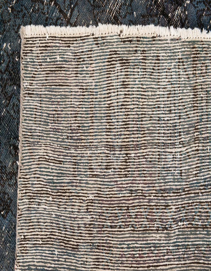 Detail image of  7' 5 x 10' 8  Hand Knotted Ultra Vintage Persian Wool Rug