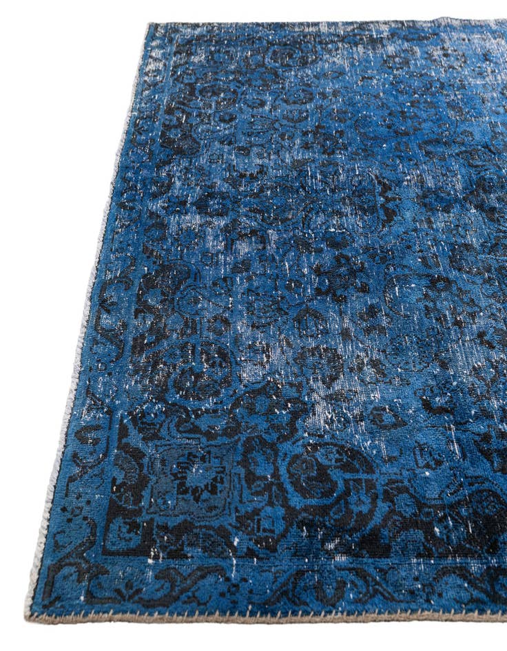 Detail image of  6' 4 x 9' 10  Hand Knotted Ultra Vintage Persian Wool Rug
