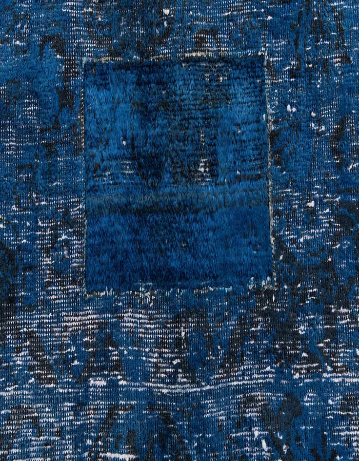 Detail image of  6' 4 x 9' 10  Hand Knotted Ultra Vintage Persian Wool Rug