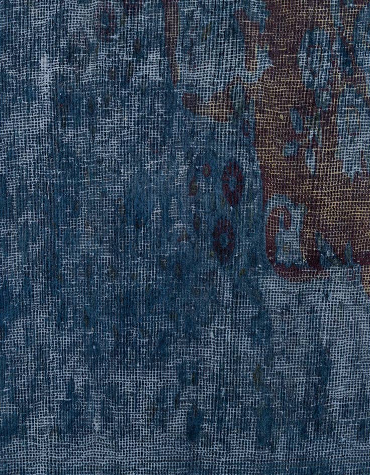 Detail image of  9' 9 x 13' 1  Hand Knotted Ultra Vintage Persian Wool Rug