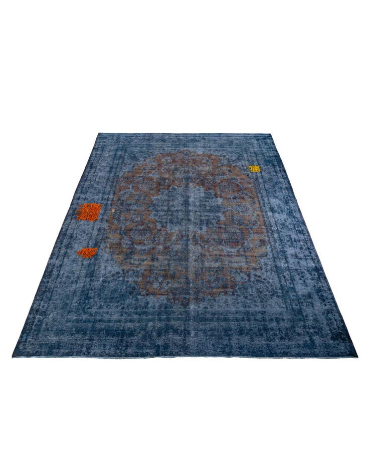 Detail image of  9' 9 x 13' 1  Hand Knotted Ultra Vintage Persian Wool Rug