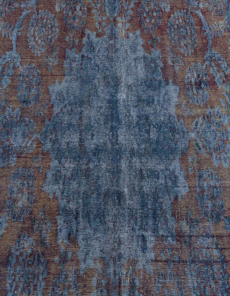 Detail image of  9' 9 x 13' 1  Hand Knotted Ultra Vintage Persian Wool Rug