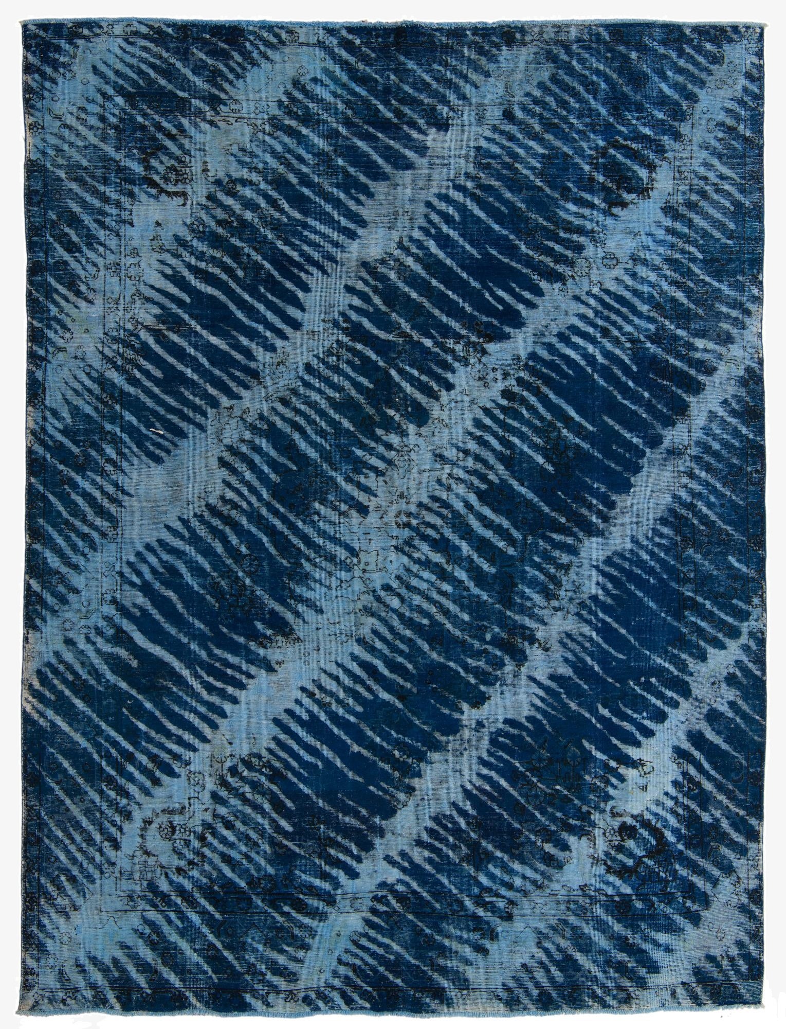  8' 5 x 11'  Hand Knotted Ultra Vintage Persian Wool Rug