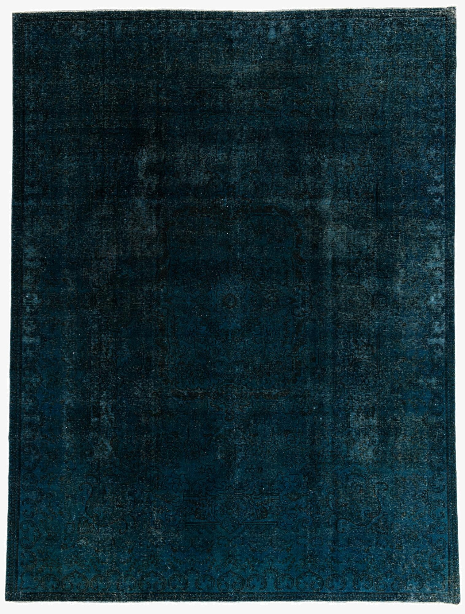  9' 6 x 12' 8  Hand Knotted Ultra Vintage Persian Wool Rug