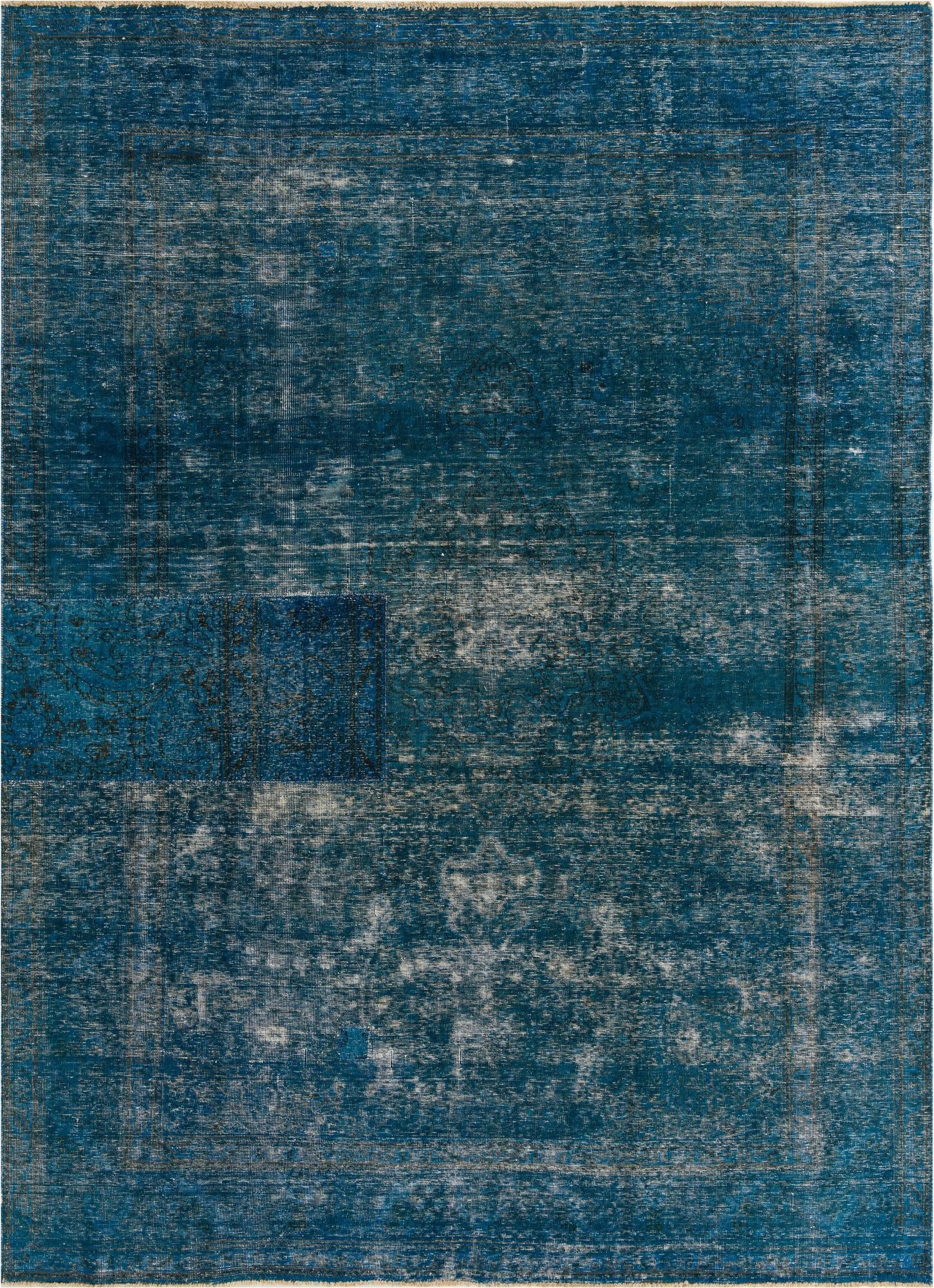  8' 2 x 11' 4  Hand Knotted Ultra Vintage Persian Wool Rug