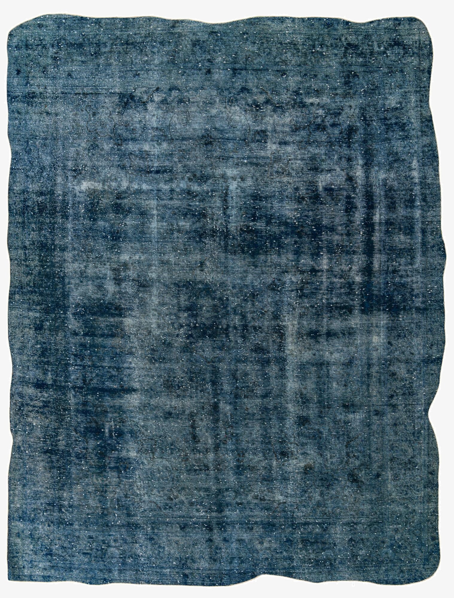  9' 7 x 12' 4  Hand Knotted Ultra Vintage Persian Wool Rug