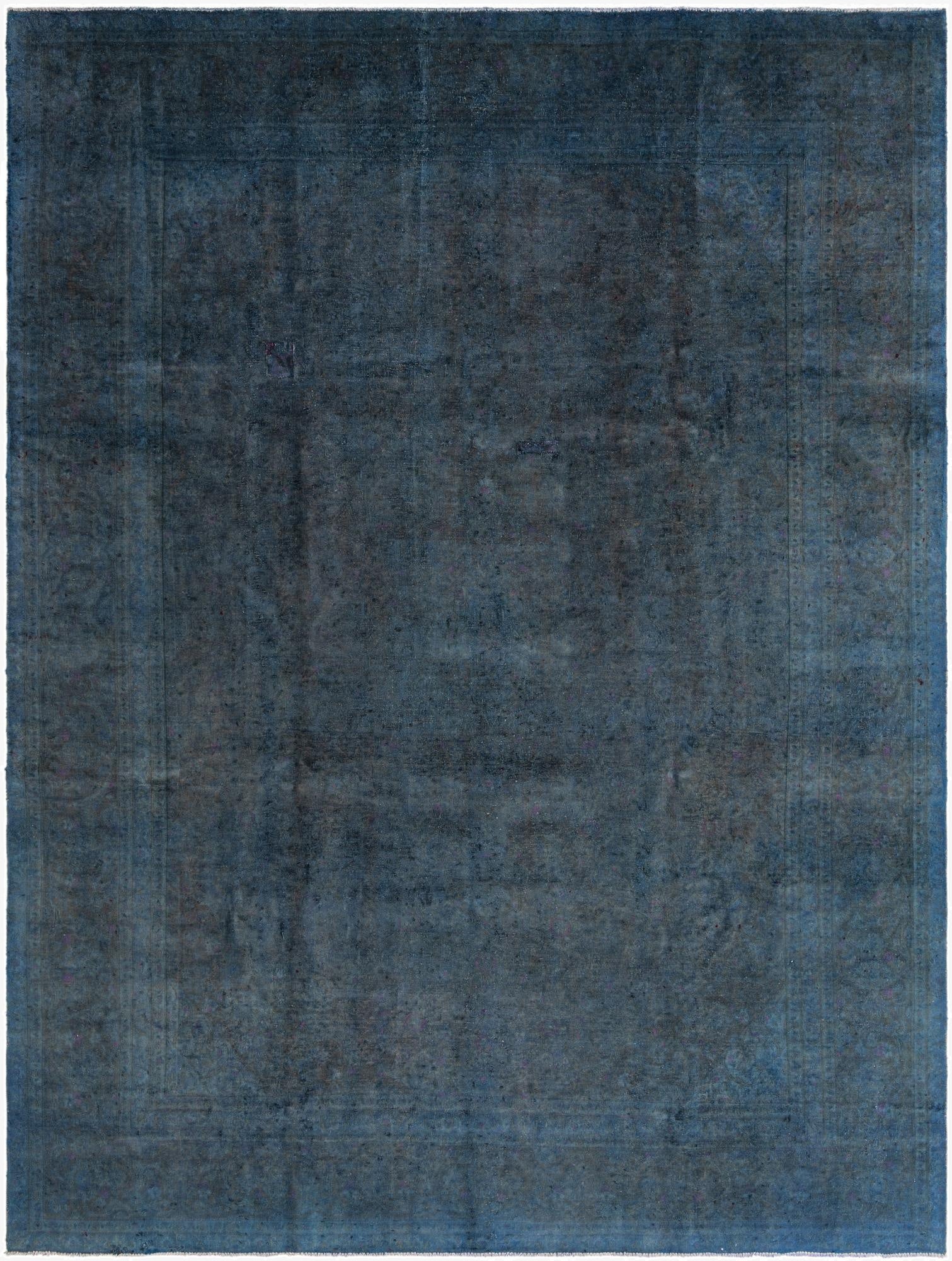  9' 2 x 13' 3  Hand Knotted Ultra Vintage Persian Wool Rug