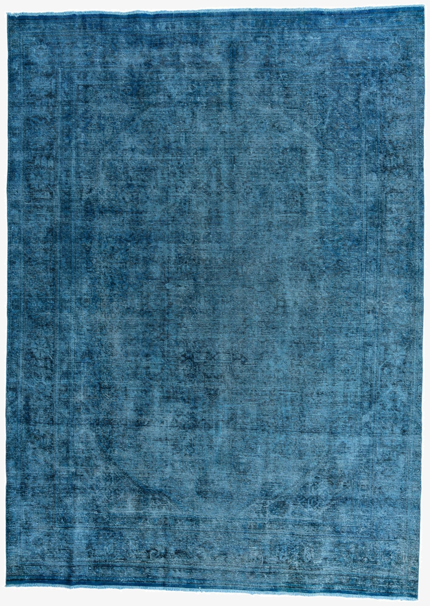  9' 1 x 12' 7  Hand Knotted Ultra Vintage Persian Wool Rug