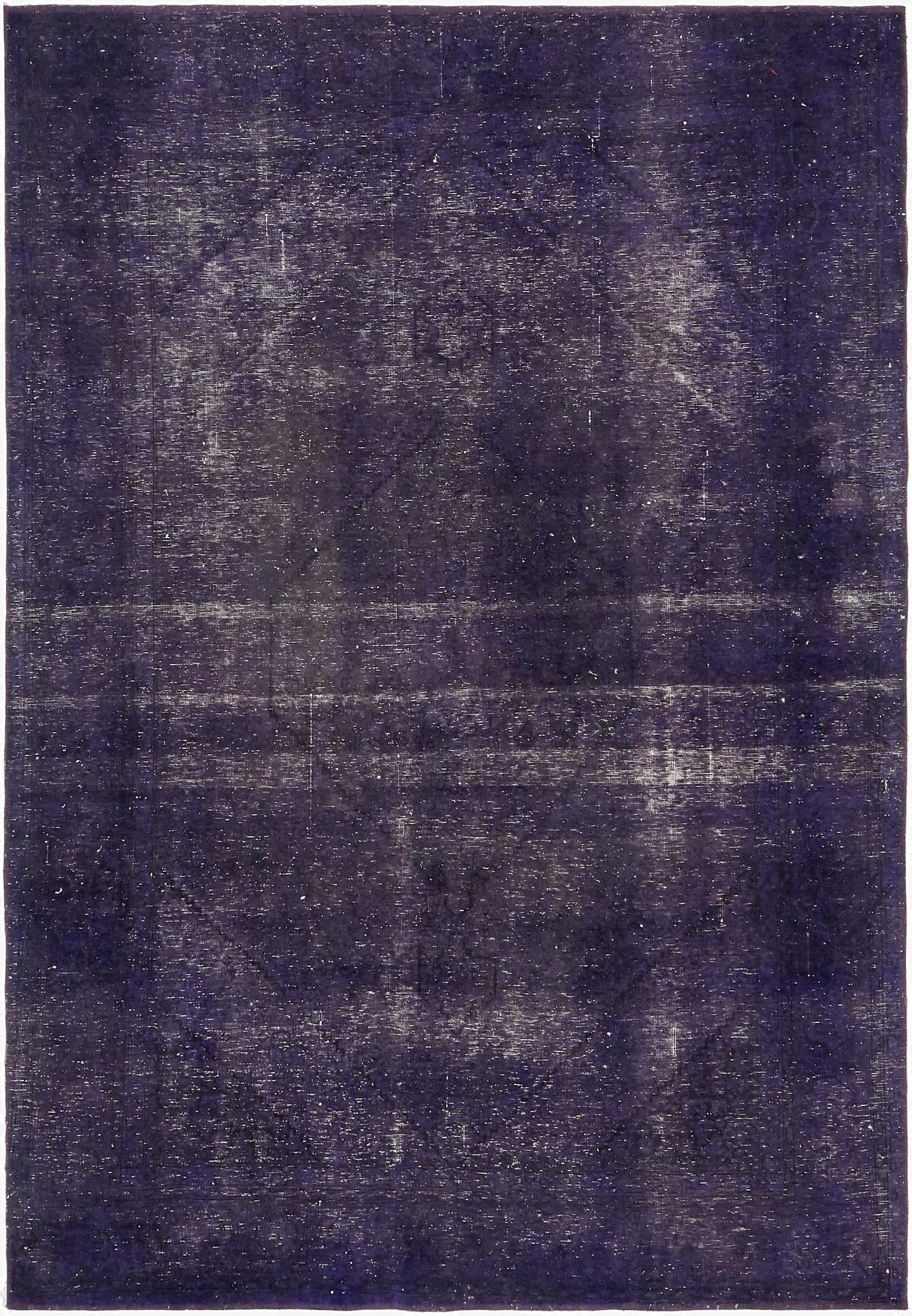  6' 3 x 9' 3  Hand Knotted Ultra Vintage Persian Wool Rug