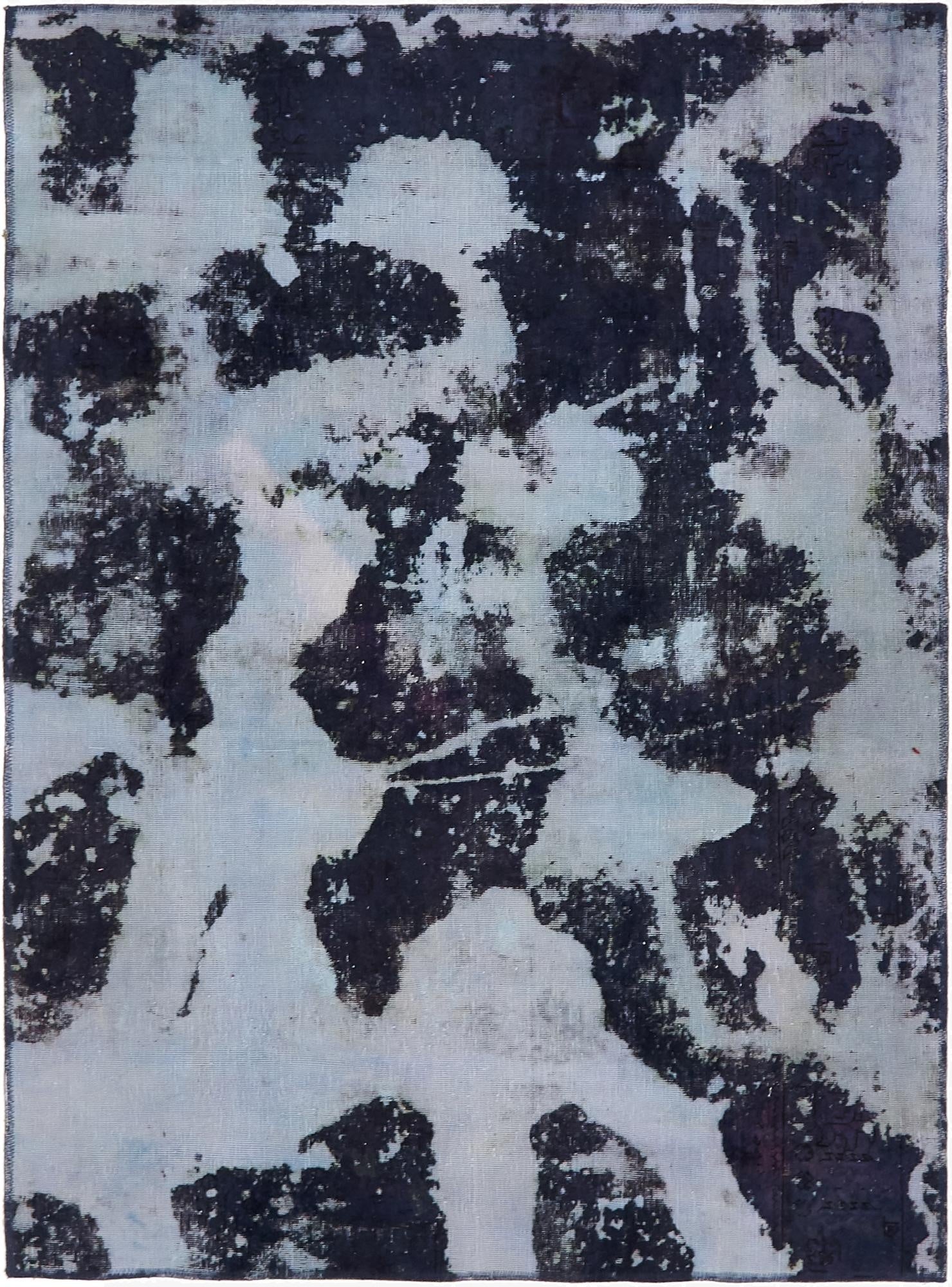  4' 9 x 6' 6  Hand Knotted Ultra Vintage Persian Wool Rug