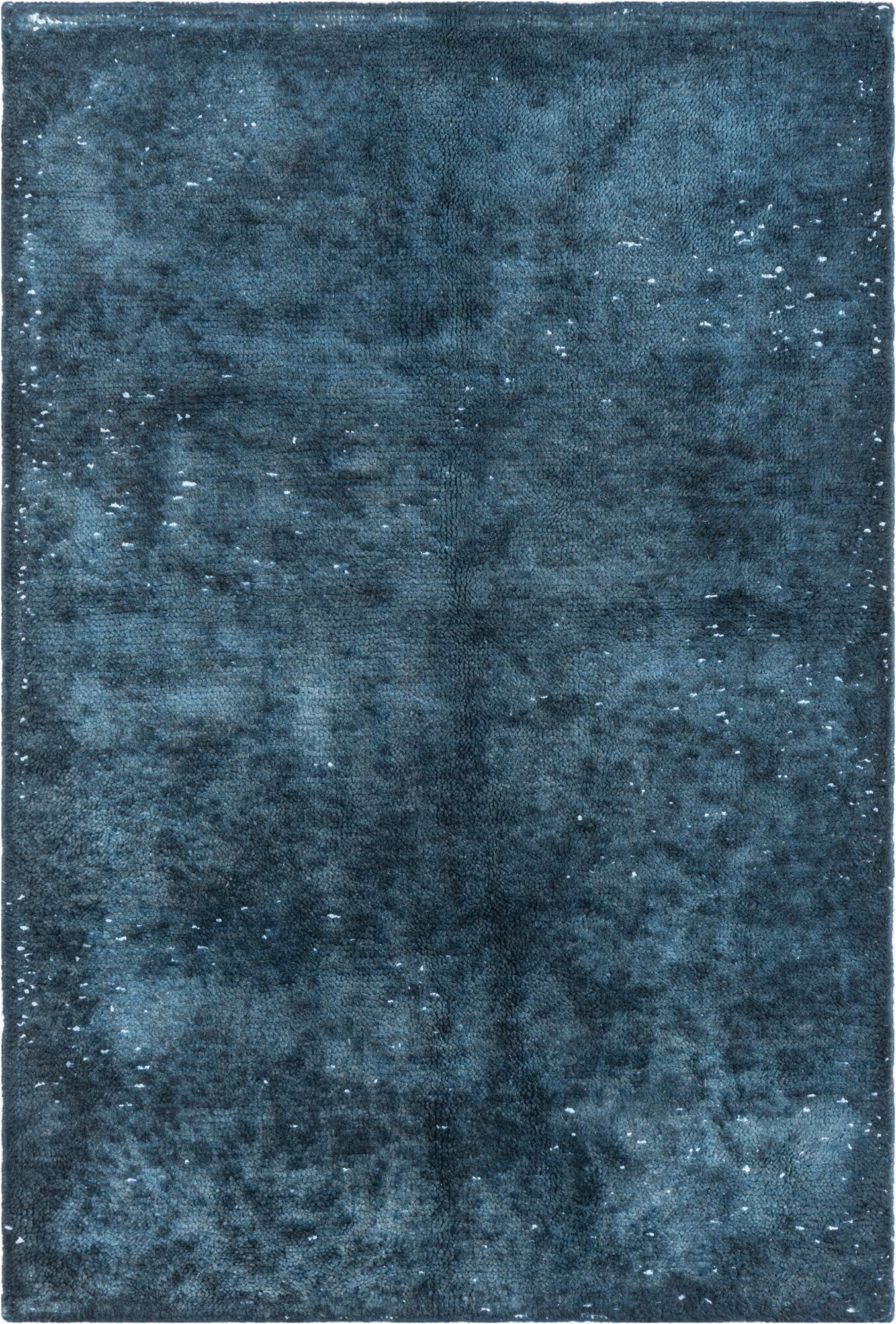  3' 10 x 5' 8  Hand Knotted Ultra Vintage Persian Wool Rug