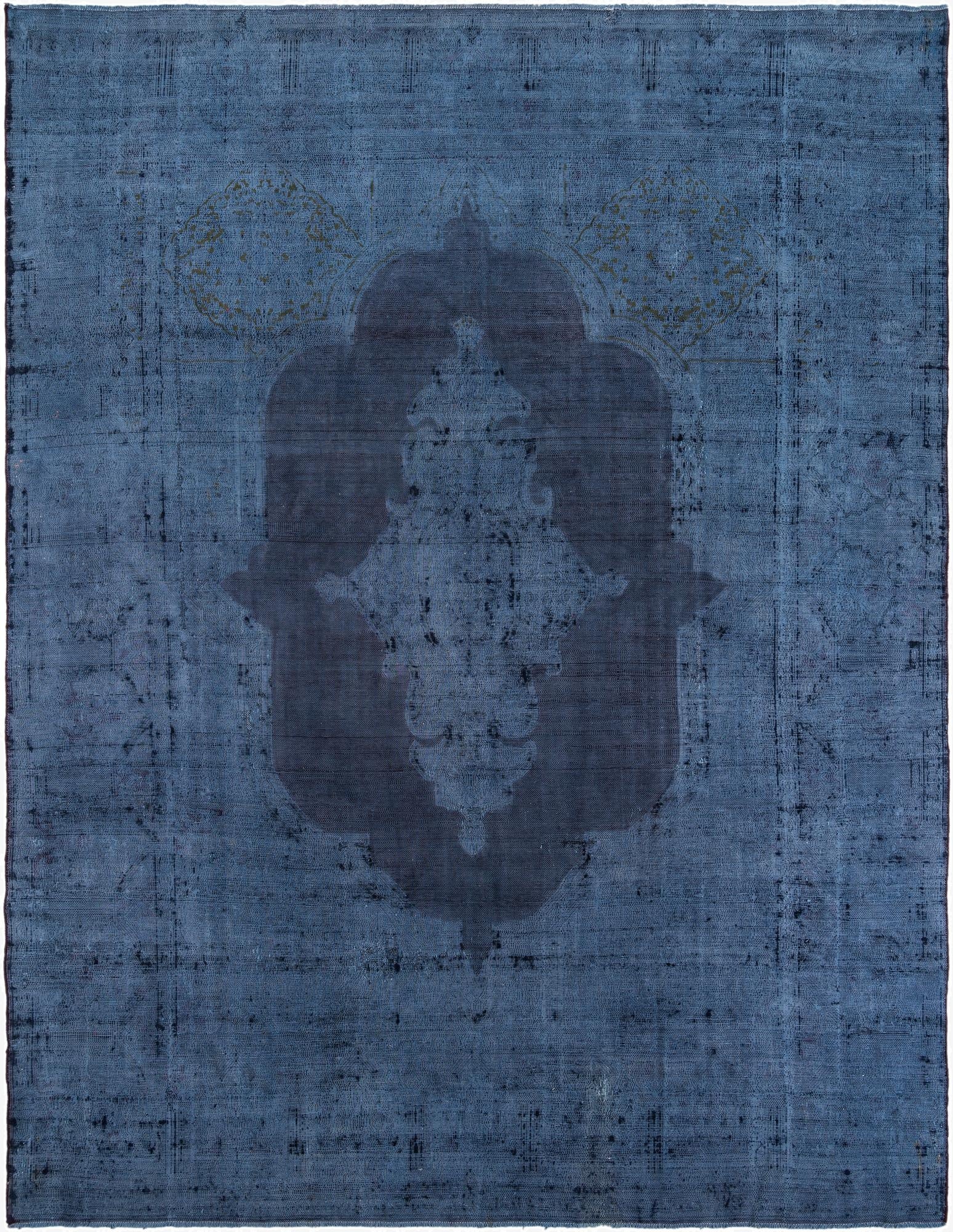  9' 5 x 12' 4  Hand Knotted Ultra Vintage Persian Wool Rug