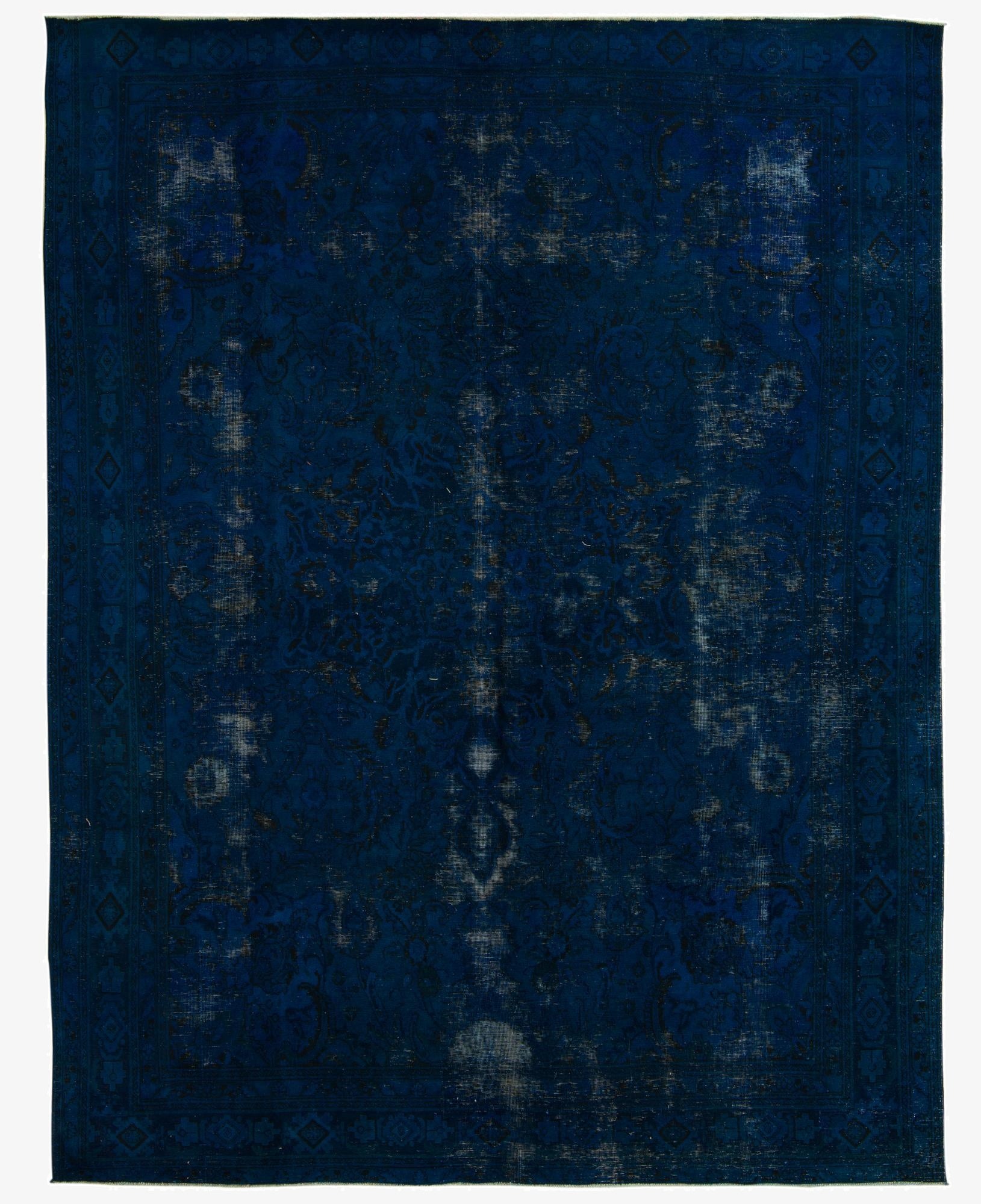  9' 7 x 12' 5  Hand Knotted Ultra Vintage Persian Wool Rug