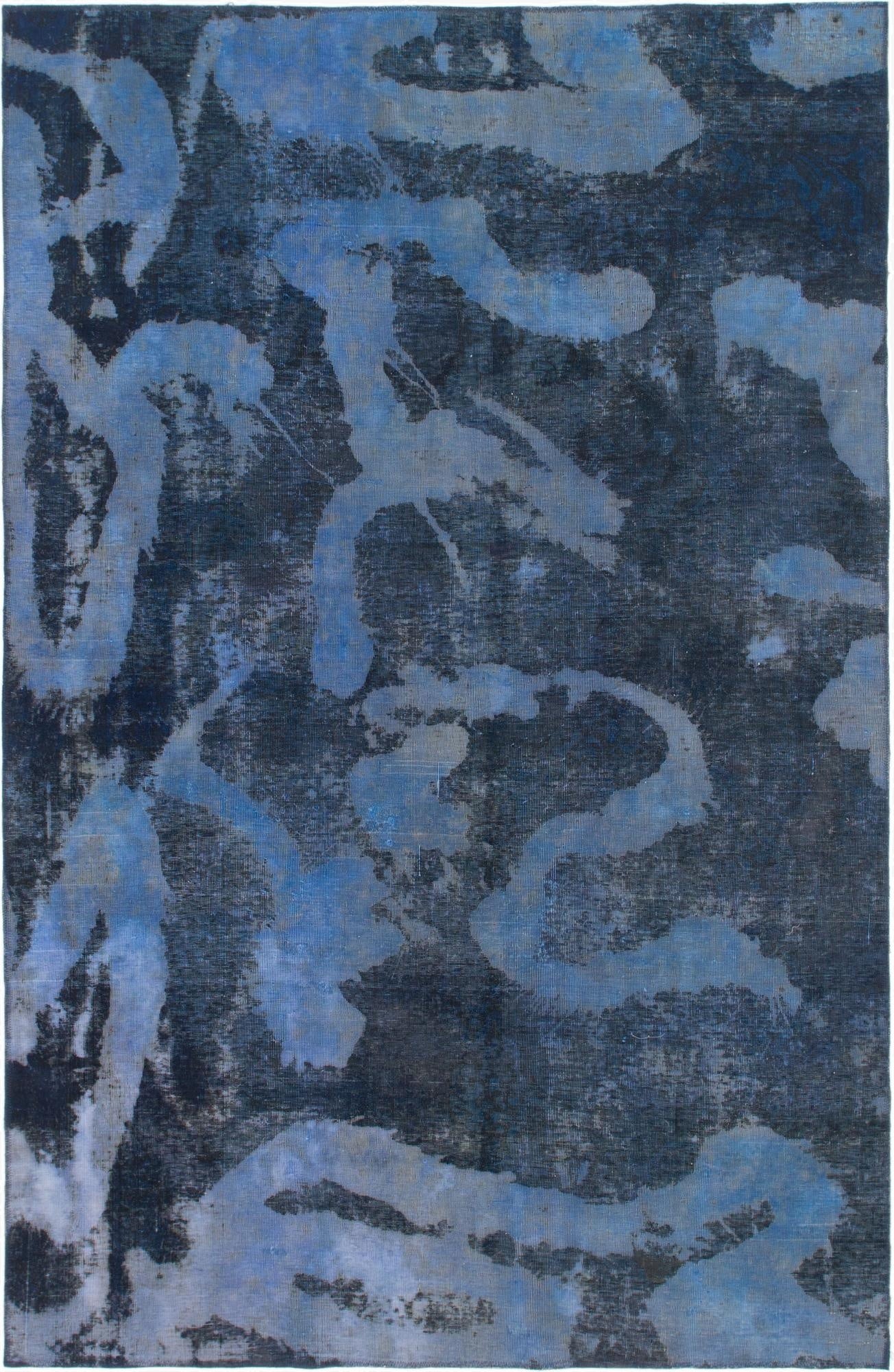  7' x 9' 5  Hand Knotted Ultra Vintage Persian Wool Rug