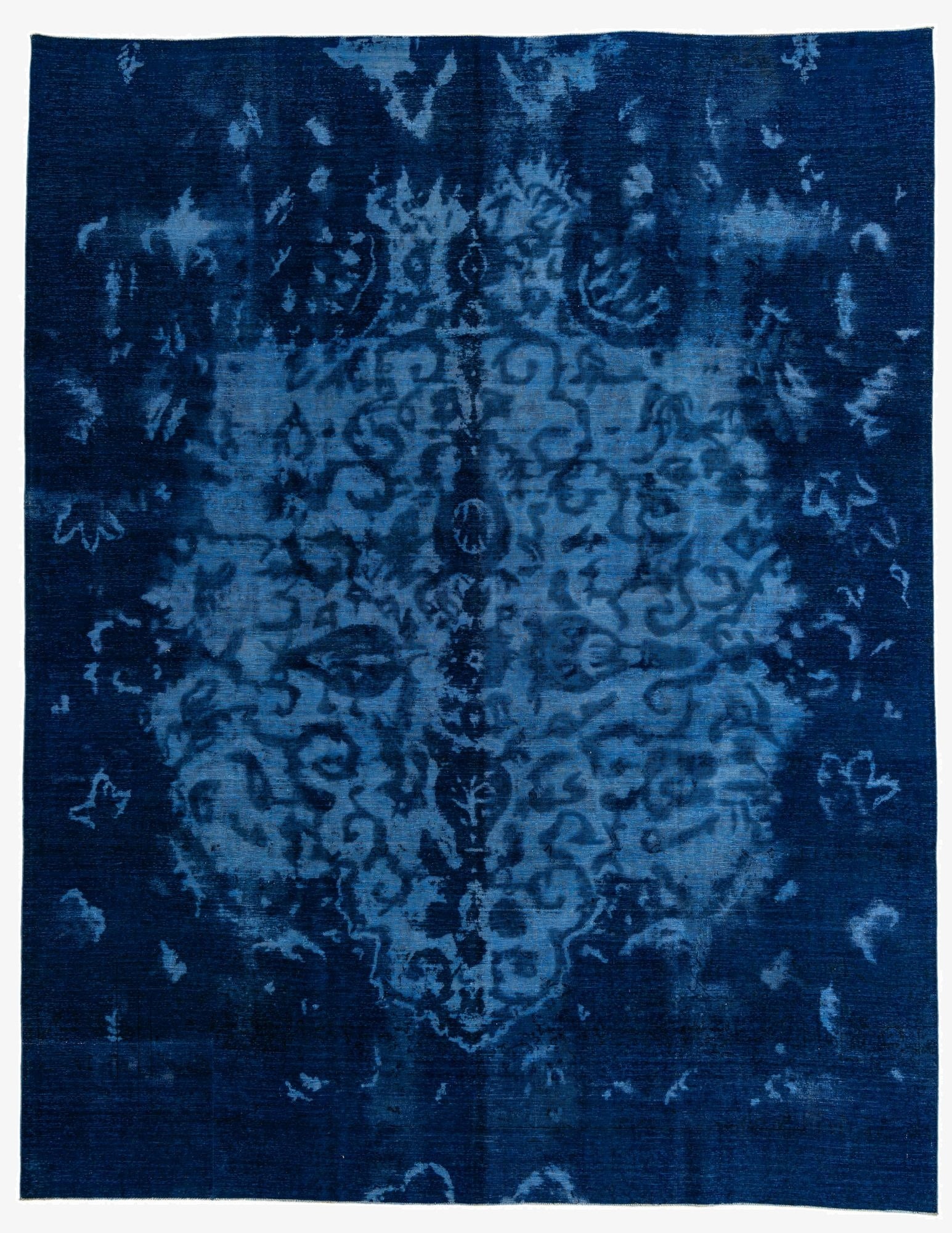  9' 6 x 12' 2  Hand Knotted Ultra Vintage Persian Wool Rug