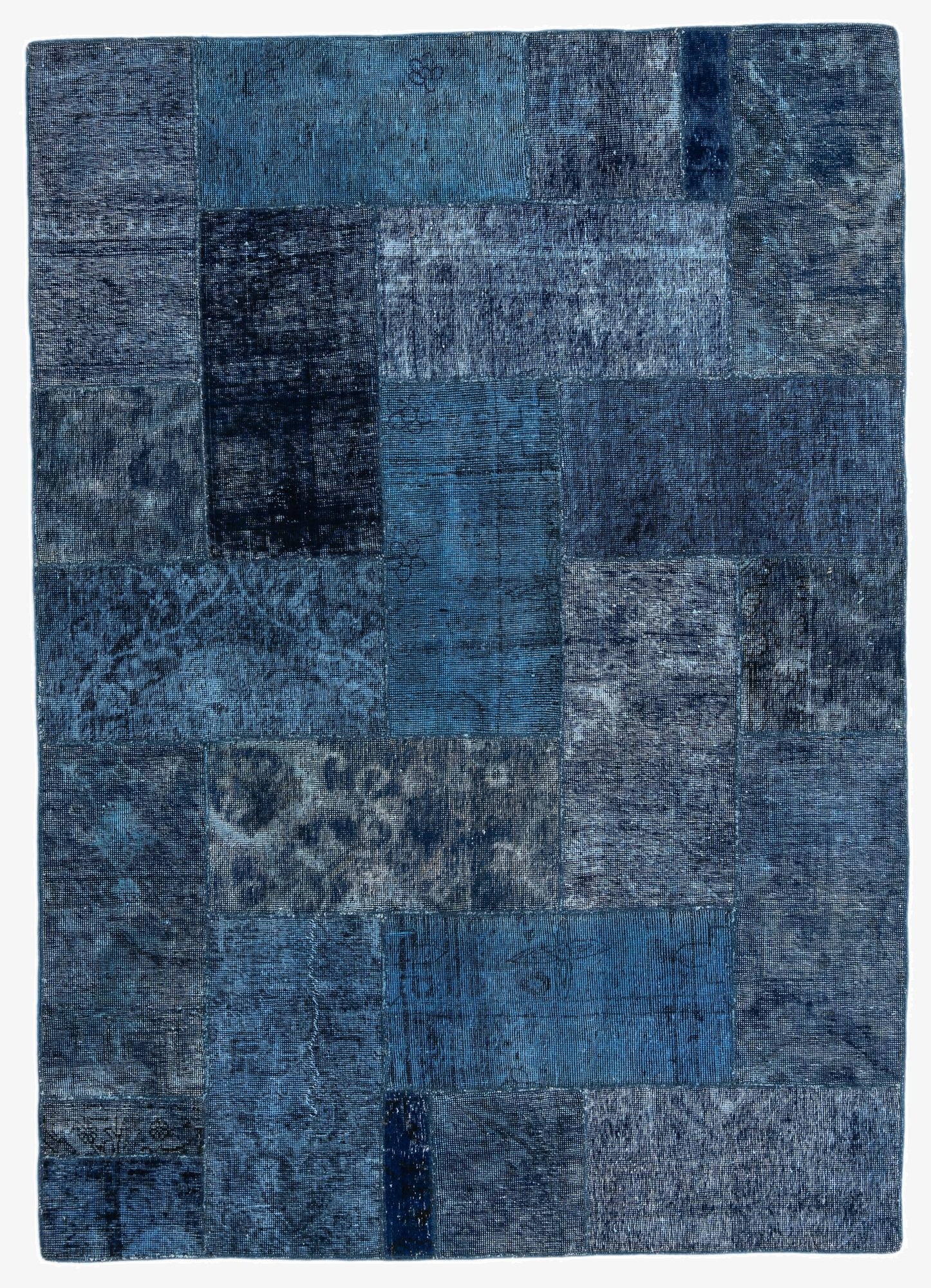  5' 8 x 8'  Hand Knotted Ultra Vintage Persian Wool Rug