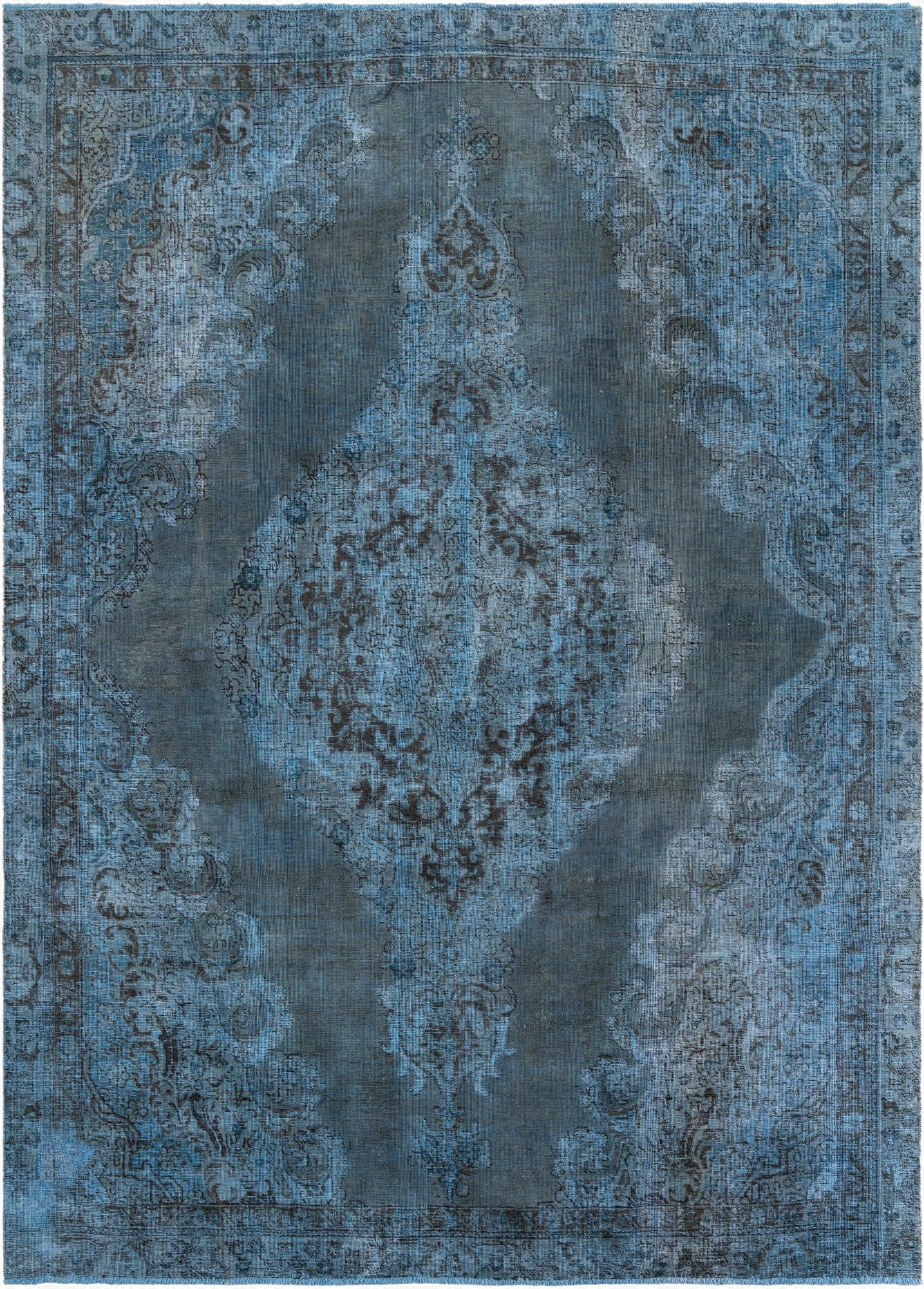  8' 4 x 11' 6  Hand Knotted Ultra Vintage Persian Wool Rug