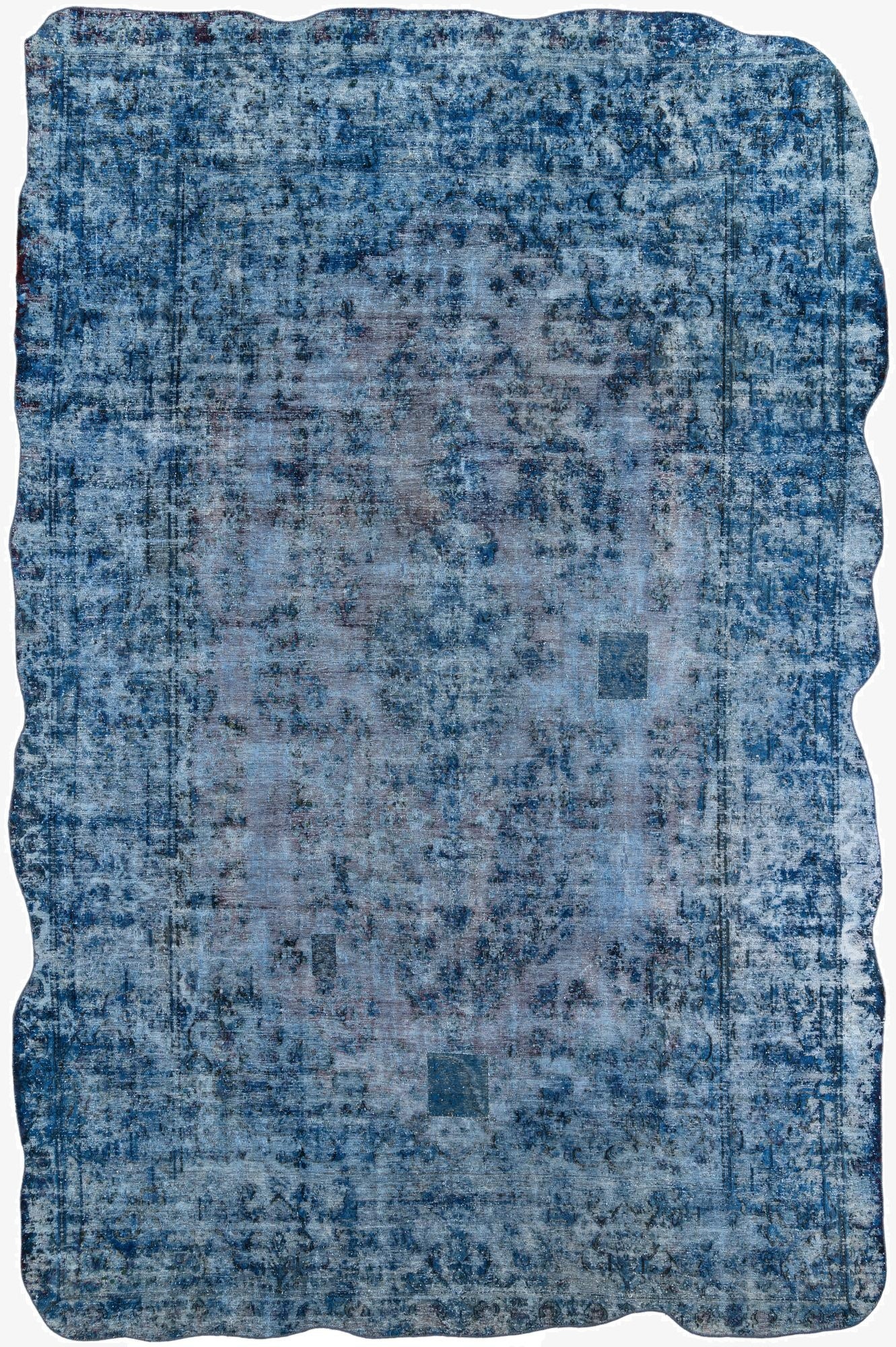  9' 7 x 14' 10  Hand Knotted Ultra Vintage Persian Wool Rug