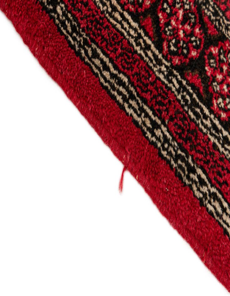 Detail image of  6' 4 x 10' 1  Hand Knotted Yalameh Wool Rug