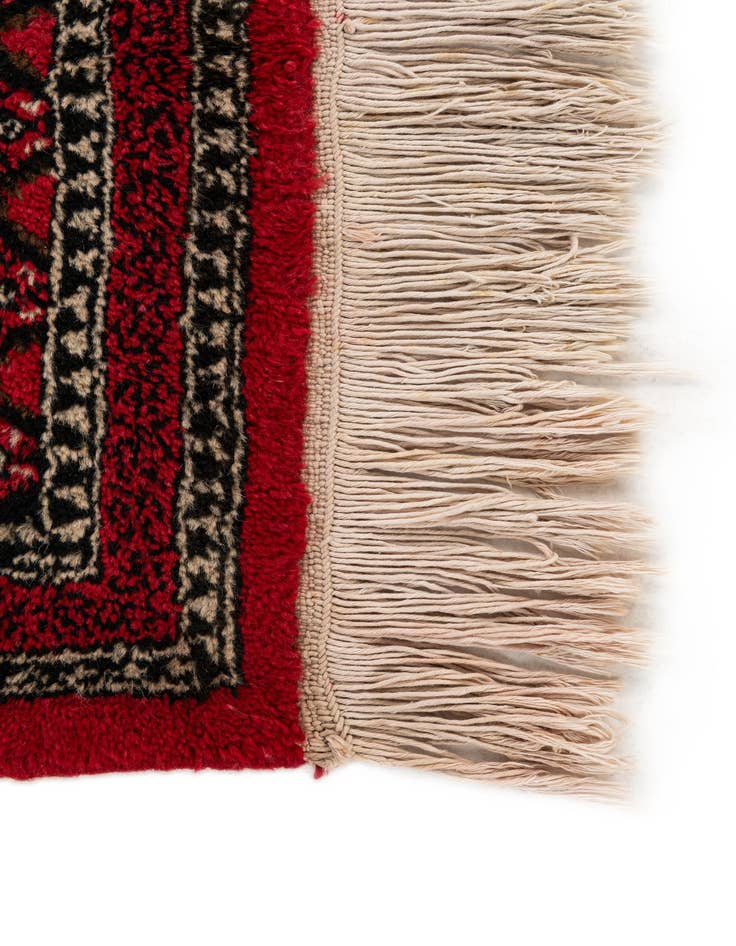 Detail image of  6' 4 x 10' 1  Hand Knotted Yalameh Wool Rug