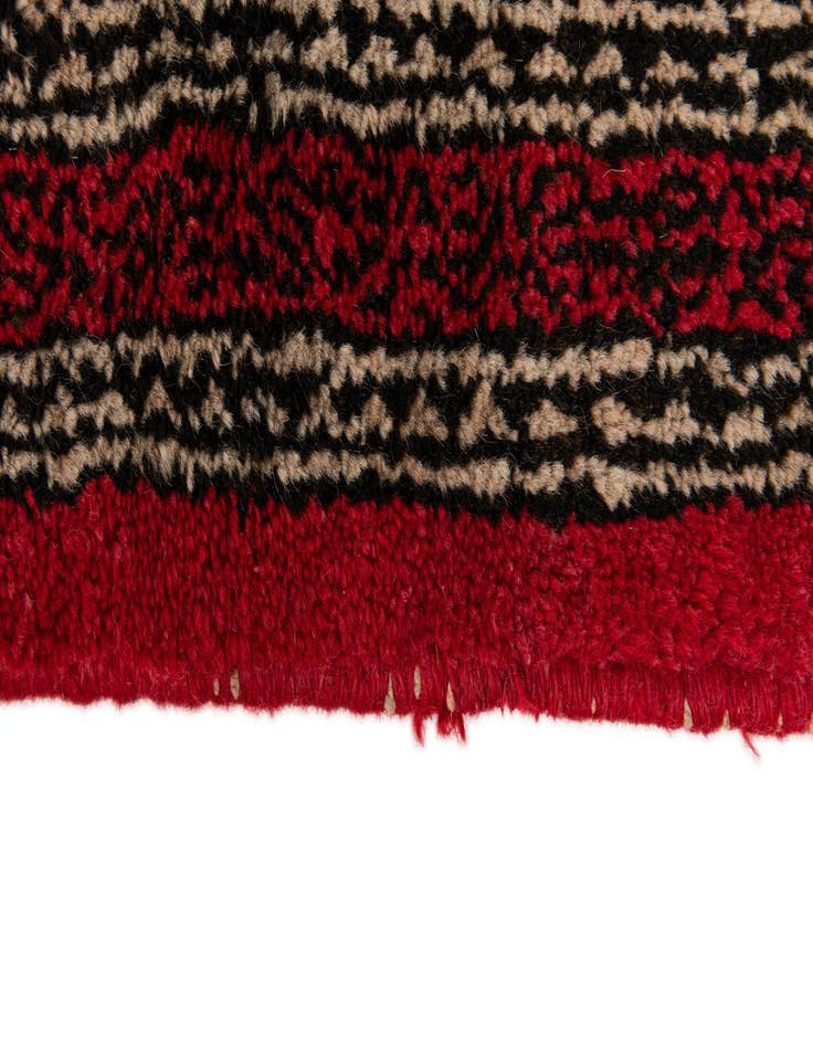 Detail image of  6' 4 x 10' 1  Hand Knotted Yalameh Wool Rug