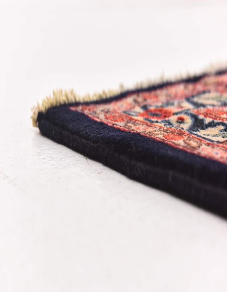 Detail image of 10' x 12' 7 Hand Knotted Yazd Persian Wool Rug