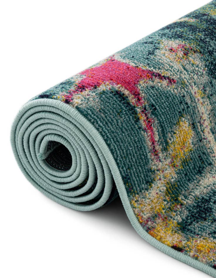 Detail image of  6' 1 x 6' 1  Washable Amalfi Round Rug