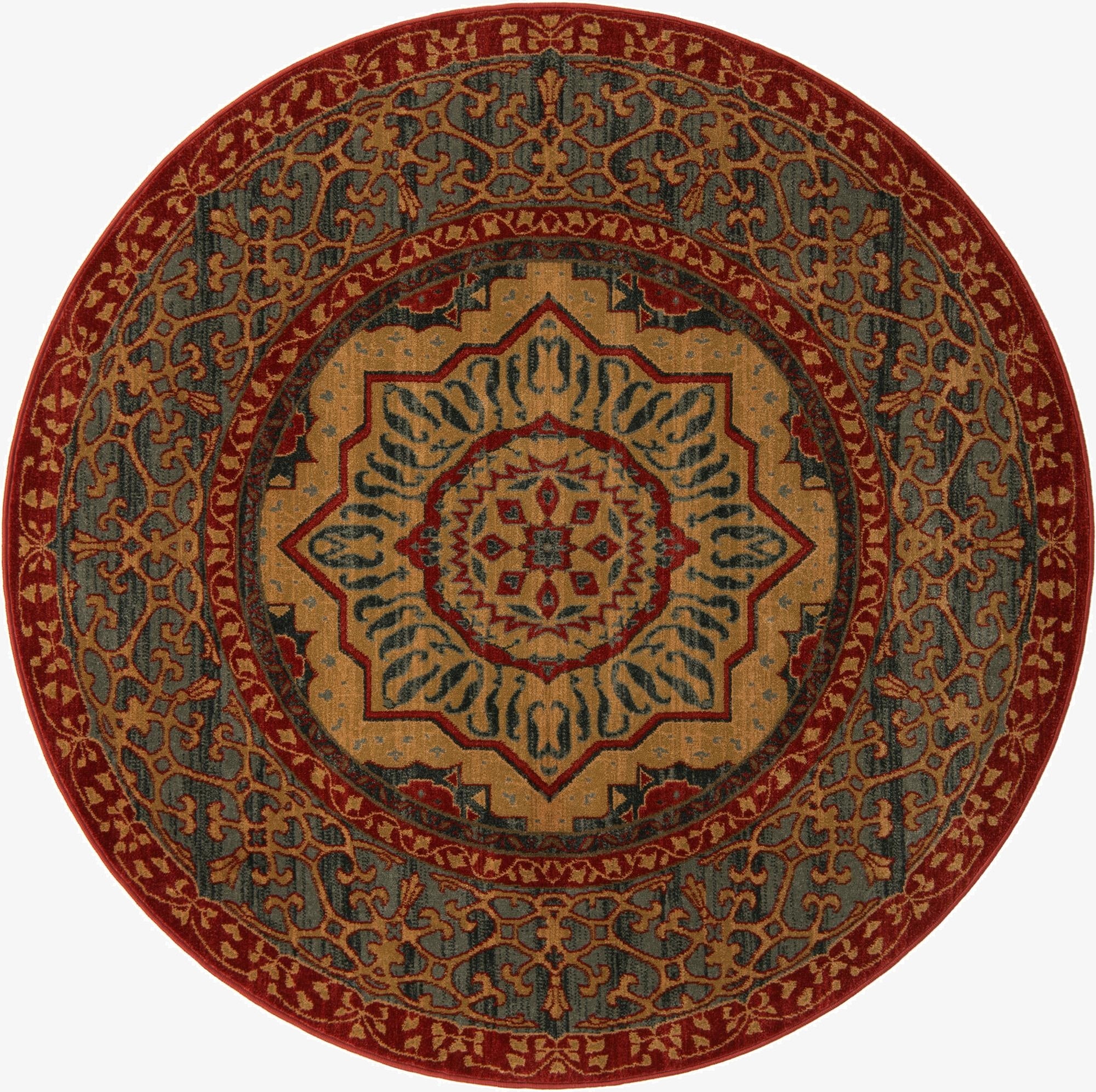 Primary image  6' x 6' Amina Round Rug
