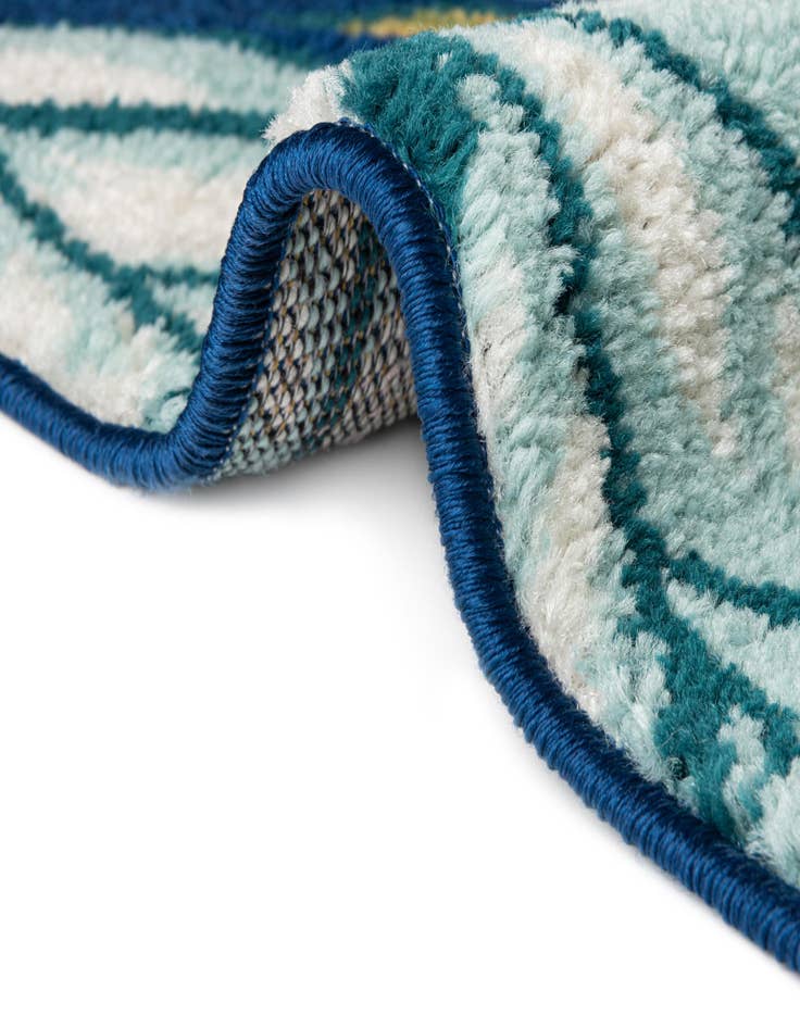 Detail image of  3' 3 x 3' 3 Bloom Round Rug