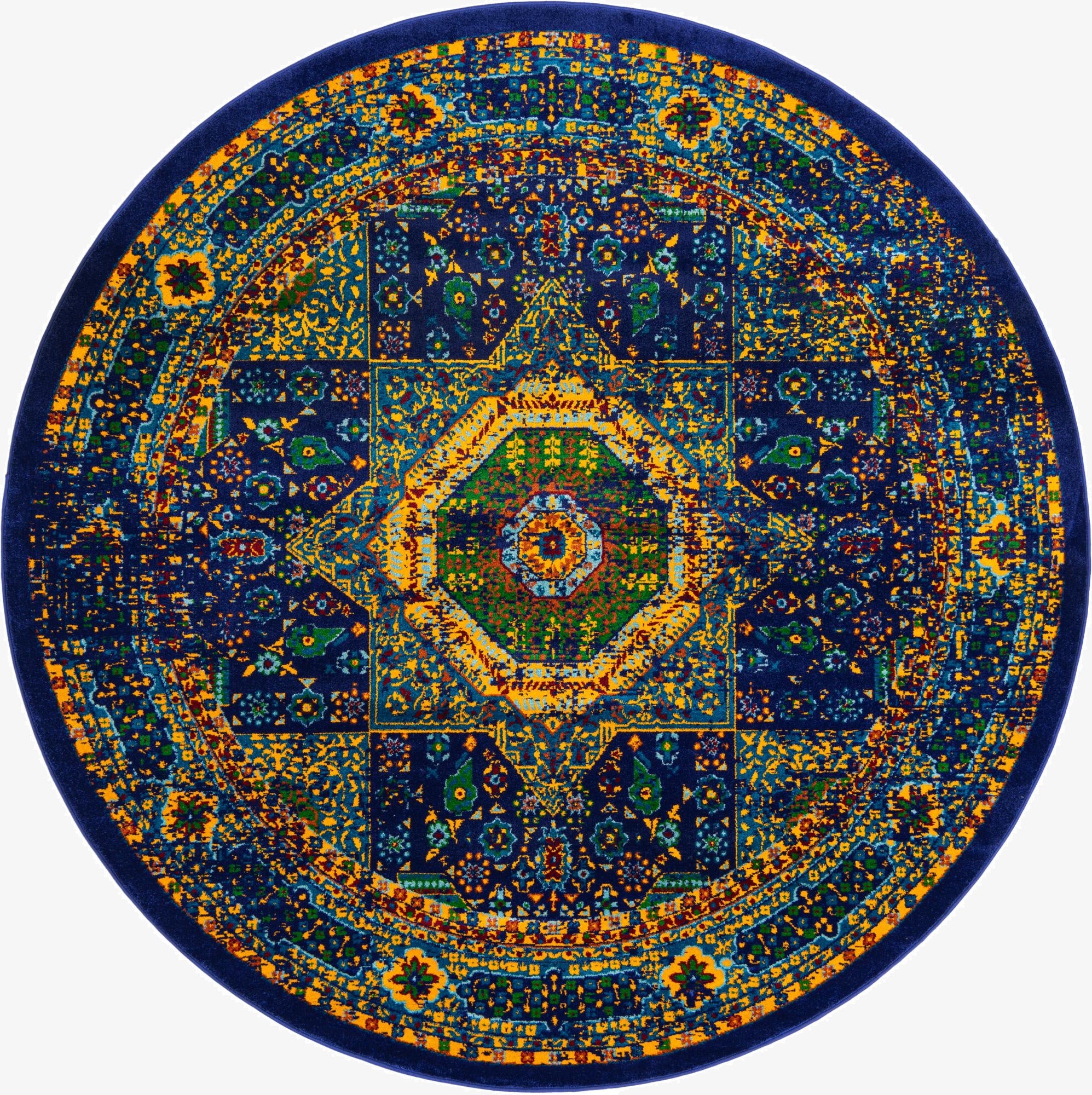  7' 10 x 7' 10 Calypso Round Rug