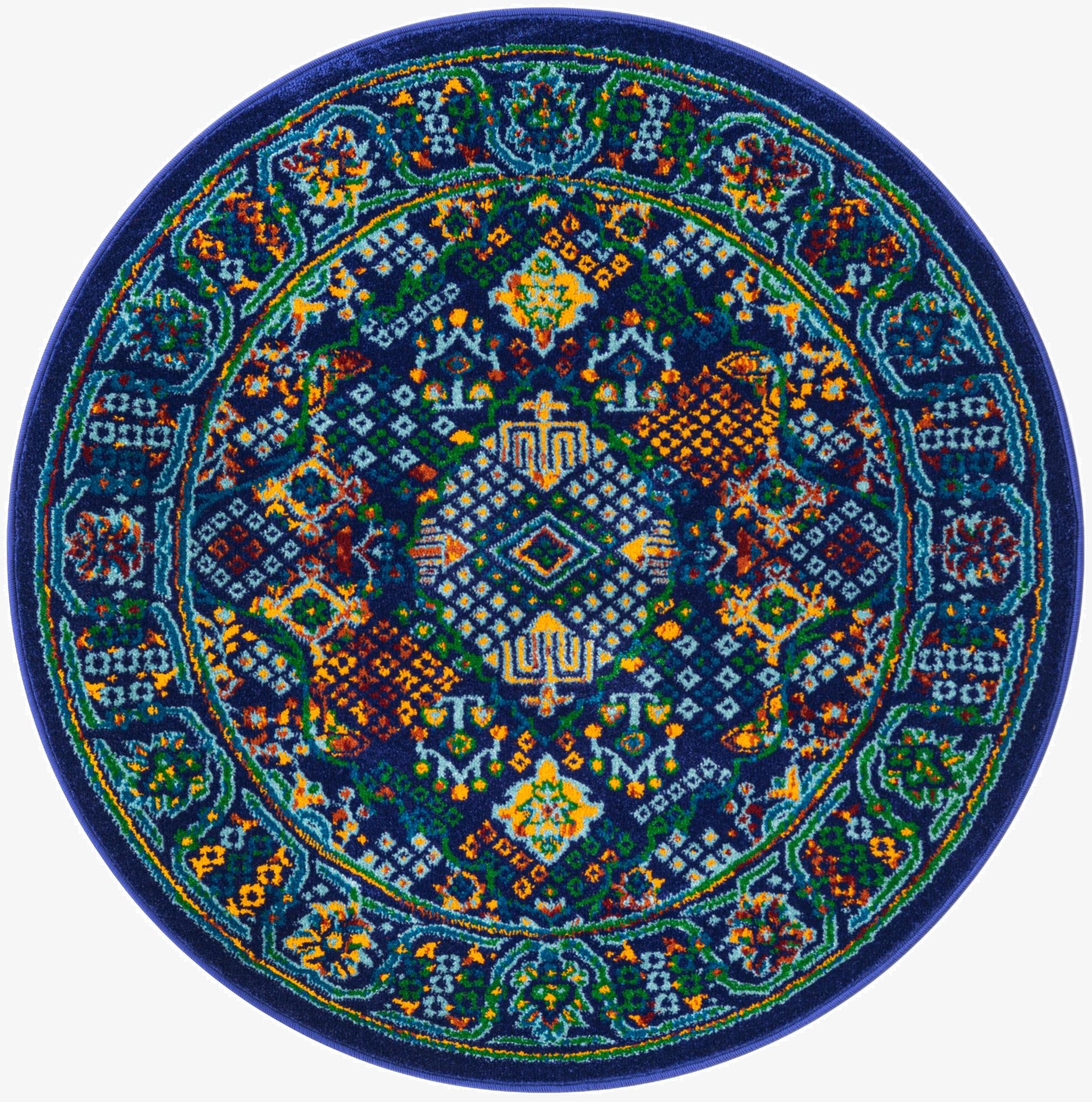  3' 3 x 3' 3 Calypso Round Rug