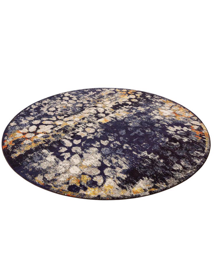 Detail image of  8' x 8'  Washable Carnevale Round Rug